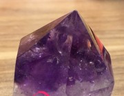 欣赏 | 水胆紫水晶原石一只～